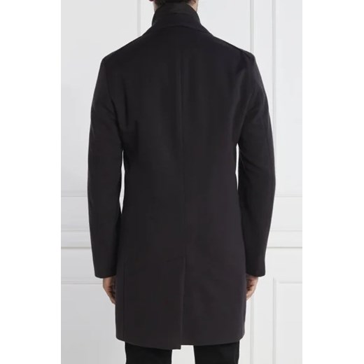 BOSS BLACK Wełniany płaszcz 2w1 H Hyde Bib 46 Gomez Fashion Store okazja