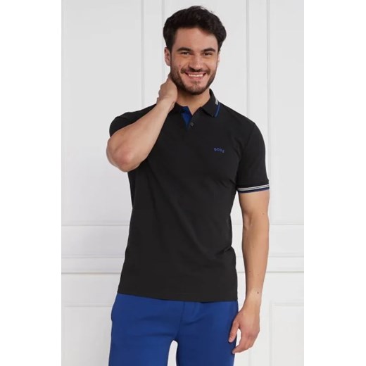 BOSS GREEN Polo Paul Curved | Slim Fit | stretch ze sklepu Gomez Fashion Store w kategorii T-shirty męskie - zdjęcie 172970259
