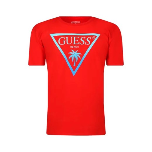 Guess T-shirt | Regular Fit ze sklepu Gomez Fashion Store w kategorii T-shirty chłopięce - zdjęcie 172971535