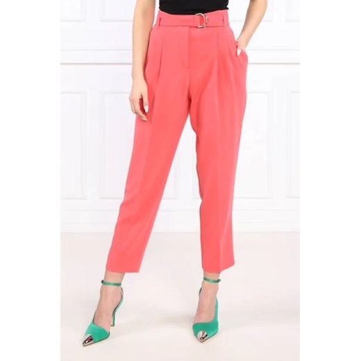 BOSS BLACK Spodnie Tapiah | Regular Fit ze sklepu Gomez Fashion Store w kategorii Spodnie damskie - zdjęcie 172971727