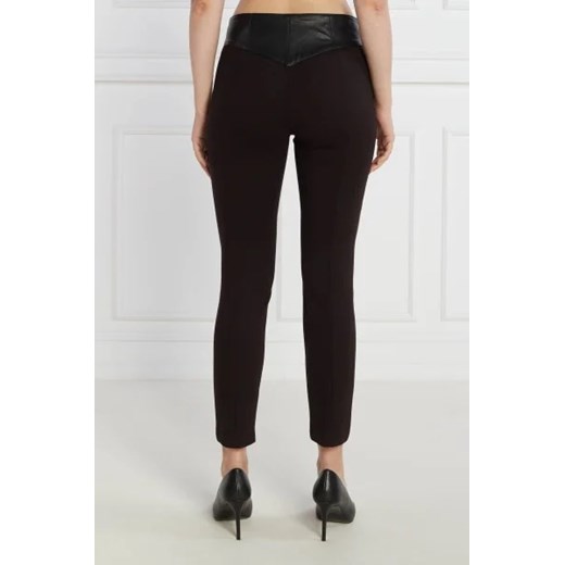 Pinko Skórzane spodnie | Slim Fit Pinko 36 promocja Gomez Fashion Store
