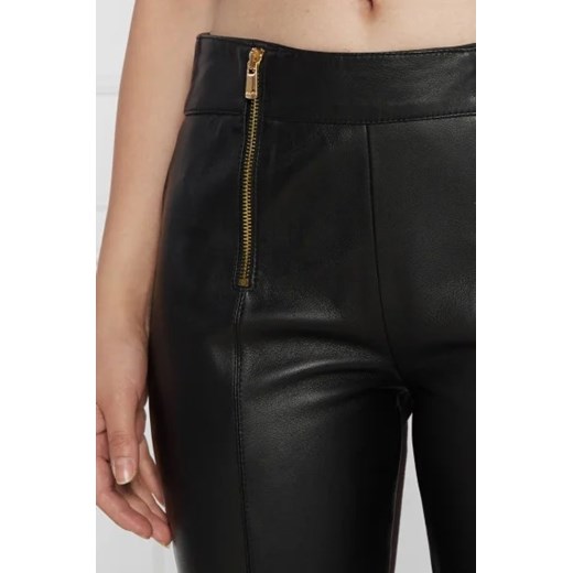 Pinko Skórzane spodnie | Slim Fit Pinko 36 Gomez Fashion Store okazja