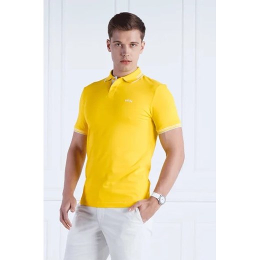 BOSS GREEN Polo Paul Curved | Slim Fit | stretch ze sklepu Gomez Fashion Store w kategorii T-shirty męskie - zdjęcie 172972376