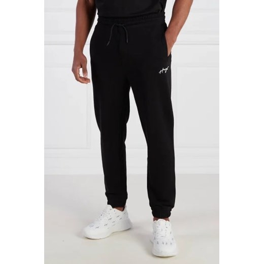 HUGO Spodnie dresowe Drasilia | Regular Fit ze sklepu Gomez Fashion Store w kategorii Spodnie męskie - zdjęcie 172973855