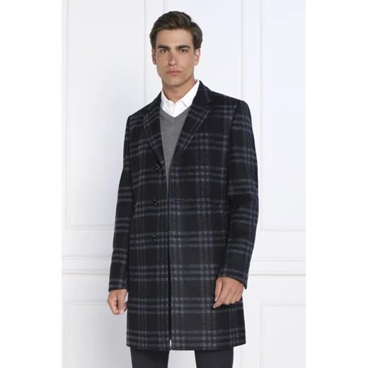 BOSS BLACK Płaszcz H-Hyde | z dodatkiem wełny ze sklepu Gomez Fashion Store w kategorii Płaszcze męskie - zdjęcie 172974509