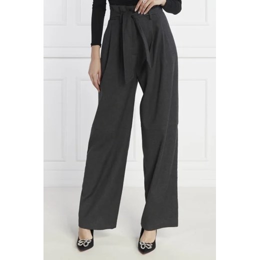 Pinko Wełniane spodnie | Loose fit Pinko 38 okazja Gomez Fashion Store