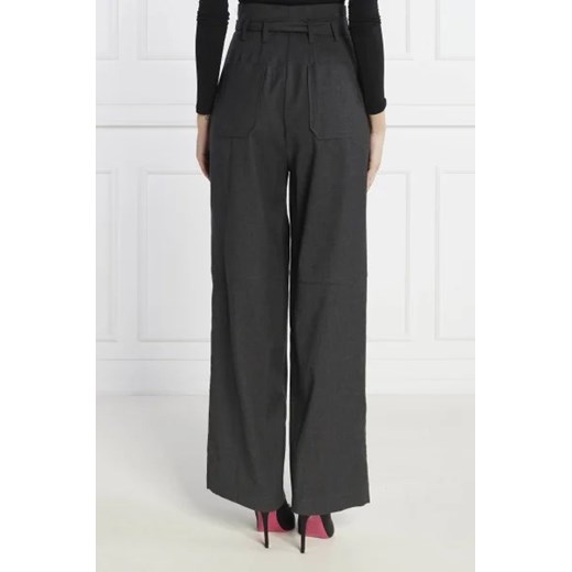 Pinko Wełniane spodnie | Loose fit Pinko 38 wyprzedaż Gomez Fashion Store