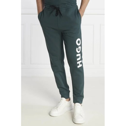 HUGO Spodnie dresowe Dutschi | Regular Fit ze sklepu Gomez Fashion Store w kategorii Spodnie męskie - zdjęcie 172975807