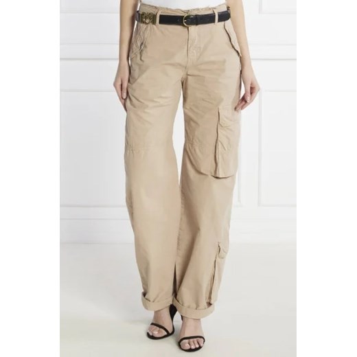 Pinko Spodnie MALAGA | Regular Fit ze sklepu Gomez Fashion Store w kategorii Spodnie damskie - zdjęcie 172976456