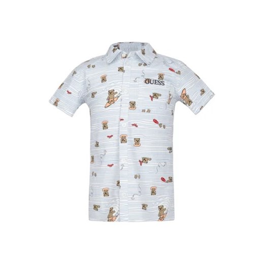 Guess Koszula STR POPLIN SS | Regular Fit Guess 92 okazja Gomez Fashion Store