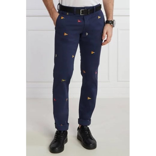 POLO RALPH LAUREN Spodnie chino | Slim Fit | stretch ze sklepu Gomez Fashion Store w kategorii Spodnie męskie - zdjęcie 172977075