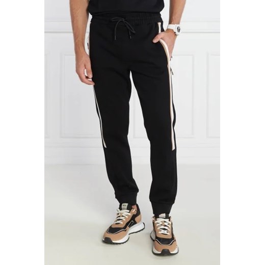 BOSS BLACK Spodnie dresowe Lamont | Regular Fit | mercerised ze sklepu Gomez Fashion Store w kategorii Spodnie męskie - zdjęcie 172977278