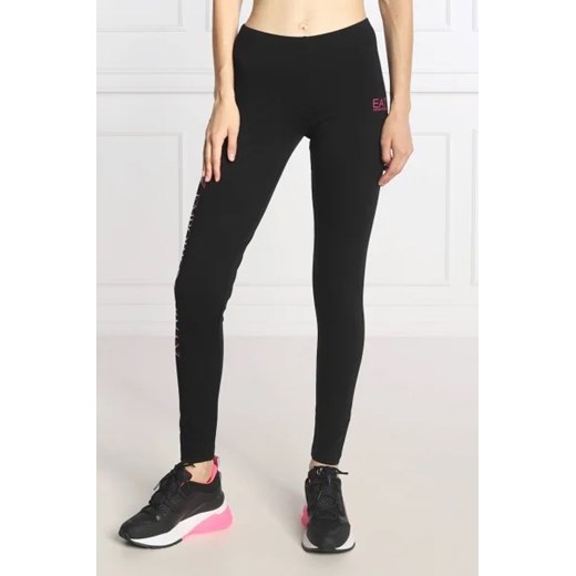 EA7 Legginsy | Slim Fit ze sklepu Gomez Fashion Store w kategorii Spodnie damskie - zdjęcie 172977327