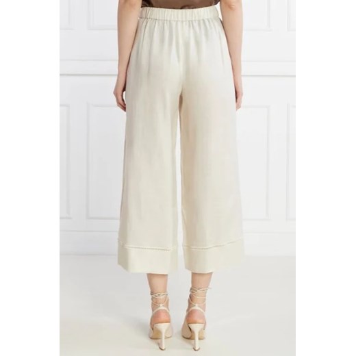Max Mara Leisure Lniane spodnie BRAMA | Loose fit 40 Gomez Fashion Store okazyjna cena