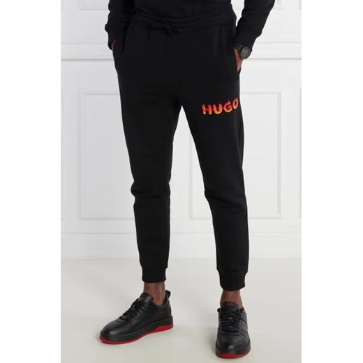 HUGO Spodnie dresowe Drada | Regular Fit ze sklepu Gomez Fashion Store w kategorii Spodnie męskie - zdjęcie 172977706