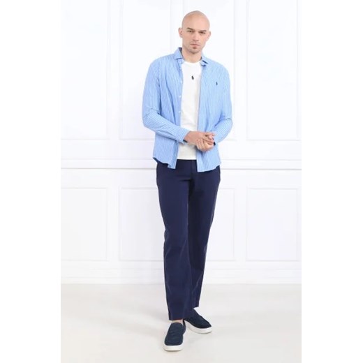 POLO RALPH LAUREN Lniane spodnie | Straight fit Polo Ralph Lauren 36/32 wyprzedaż Gomez Fashion Store