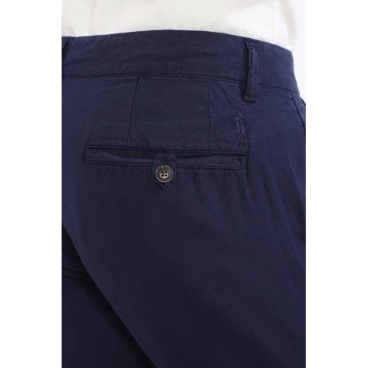 POLO RALPH LAUREN Lniane spodnie | Straight fit Polo Ralph Lauren 30/32 okazyjna cena Gomez Fashion Store