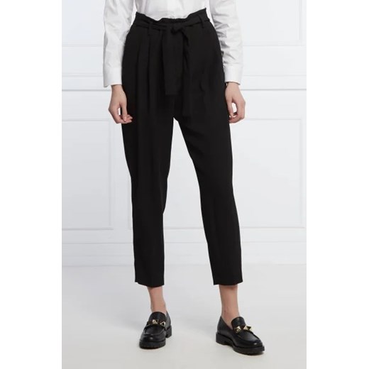 HUGO Spodnie hereta | carrot fit ze sklepu Gomez Fashion Store w kategorii Spodnie damskie - zdjęcie 172978728