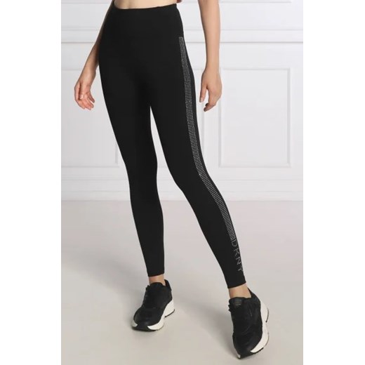 DKNY Sport Legginsy | Slim Fit | high waist ze sklepu Gomez Fashion Store w kategorii Spodnie damskie - zdjęcie 172978806