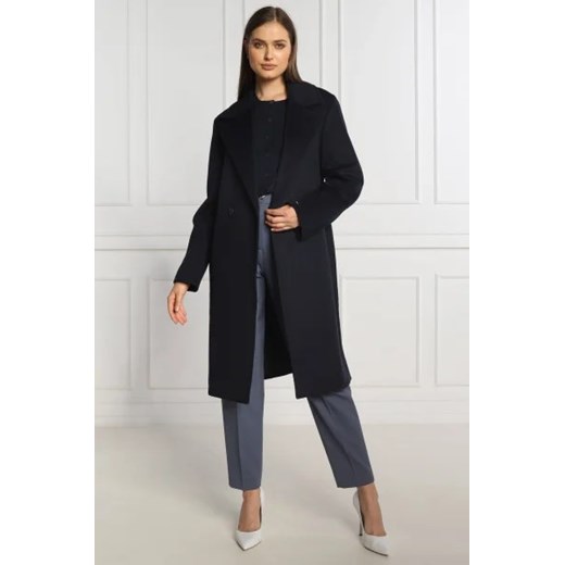 Tommy Hilfiger Płaszcz | z dodatkiem wełny ze sklepu Gomez Fashion Store w kategorii Płaszcze damskie - zdjęcie 172979569