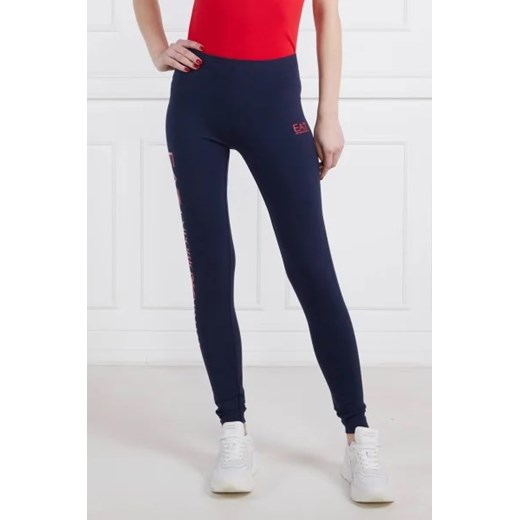 EA7 Legginsy | Slim Fit ze sklepu Gomez Fashion Store w kategorii Spodnie damskie - zdjęcie 172981569