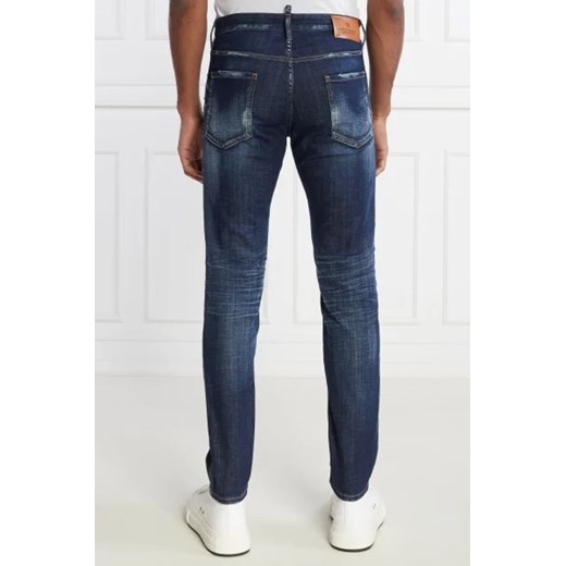 Dsquared2 Jeansy DARK CLEAN WASH COOL GUY | Slim Fit Dsquared2 56 wyprzedaż Gomez Fashion Store