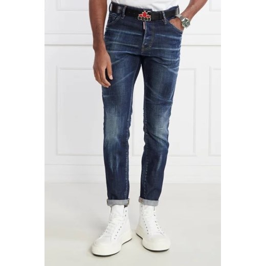 Dsquared2 Jeansy DARK CLEAN WASH COOL GUY | Slim Fit ze sklepu Gomez Fashion Store w kategorii Jeansy męskie - zdjęcie 172981658