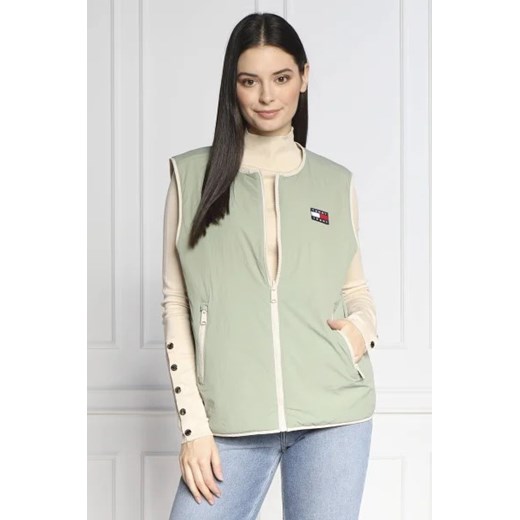 Tommy Jeans Dwustronny bezrękawnik | Regular Fit Tommy Jeans S okazja Gomez Fashion Store