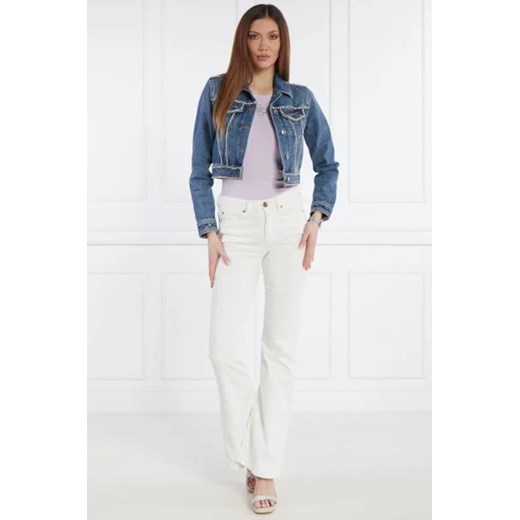 Liu Jo Jeansowa kurtka | Cropped Fit Liu Jo S Gomez Fashion Store okazyjna cena