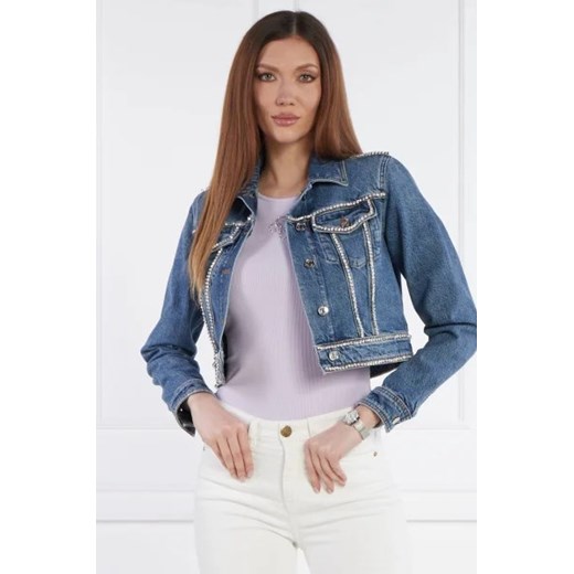 Liu Jo Jeansowa kurtka | Cropped Fit Liu Jo XS okazyjna cena Gomez Fashion Store