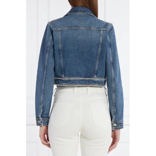 Liu Jo Jeansowa kurtka | Cropped Fit Liu Jo XL okazja Gomez Fashion Store