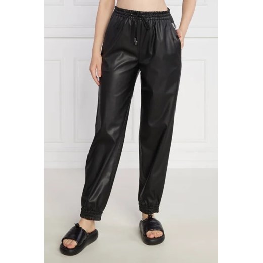 HUGO Spodnie dresowe Helera | Regular Fit ze sklepu Gomez Fashion Store w kategorii Spodnie damskie - zdjęcie 172981929
