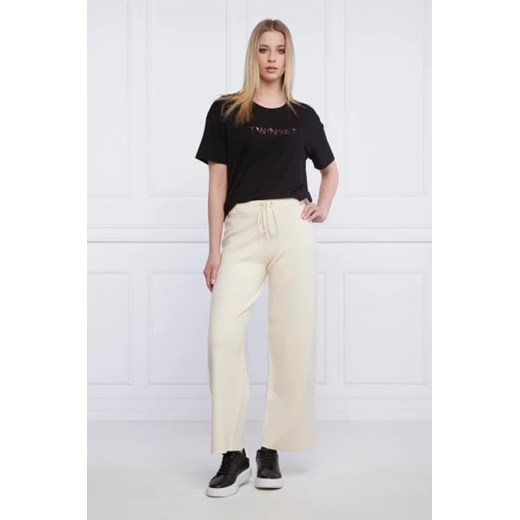 Silvian Heach Spodnie dzianinowe | Regular Fit S Gomez Fashion Store wyprzedaż