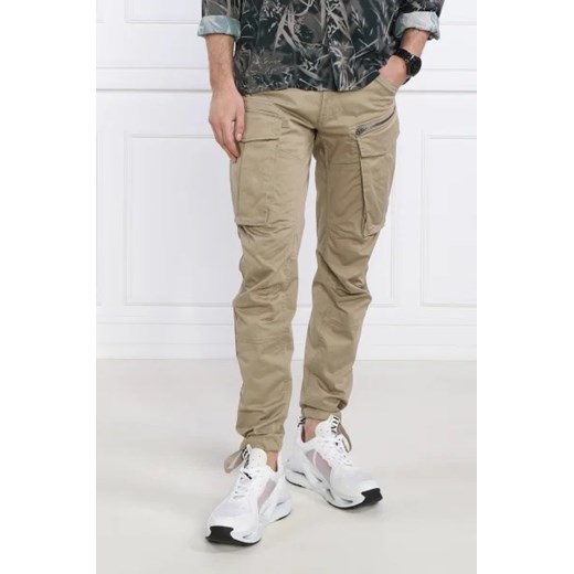 G- Star Raw Spodnie Cargo Rovic Zip 3D | Straight fit ze sklepu Gomez Fashion Store w kategorii Spodnie męskie - zdjęcie 172982596