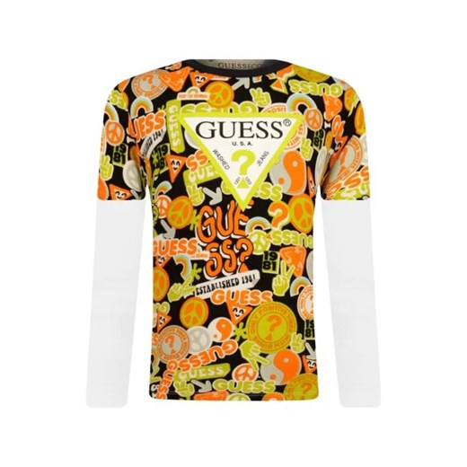 Guess Longsleeve | Regular Fit ze sklepu Gomez Fashion Store w kategorii T-shirty chłopięce - zdjęcie 172983146