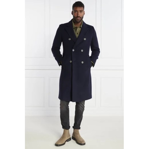 HUGO Wełniany płaszcz Miroy2341 56 promocyjna cena Gomez Fashion Store