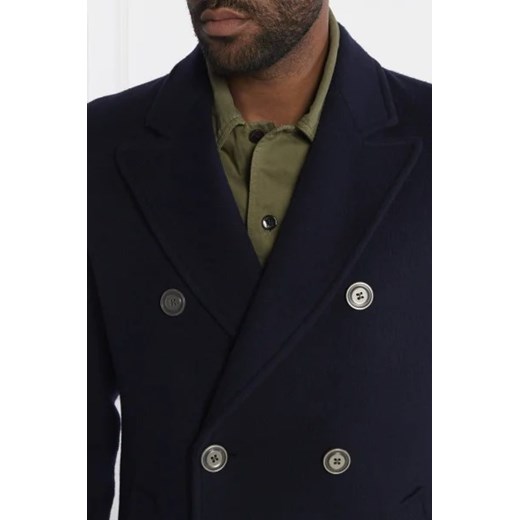 HUGO Wełniany płaszcz Miroy2341 56 wyprzedaż Gomez Fashion Store
