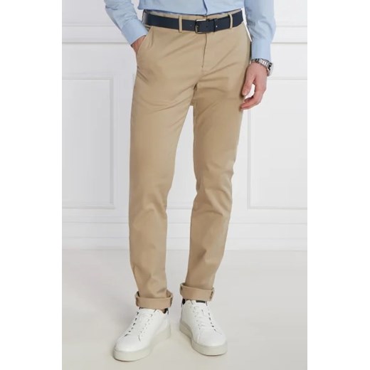 Tommy Hilfiger Spodnie chino CORE BLEECKER 1985 | Slim Fit ze sklepu Gomez Fashion Store w kategorii Spodnie męskie - zdjęcie 172984409