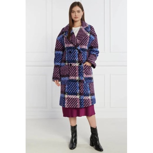 Gaëlle Paris Wełniany płaszcz ze sklepu Gomez Fashion Store w kategorii Płaszcze damskie - zdjęcie 172984809