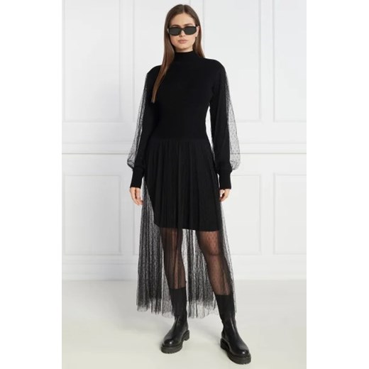 TWINSET Sukienka | z dodatkiem wełny i kaszmiru ze sklepu Gomez Fashion Store w kategorii Sukienki - zdjęcie 172985097