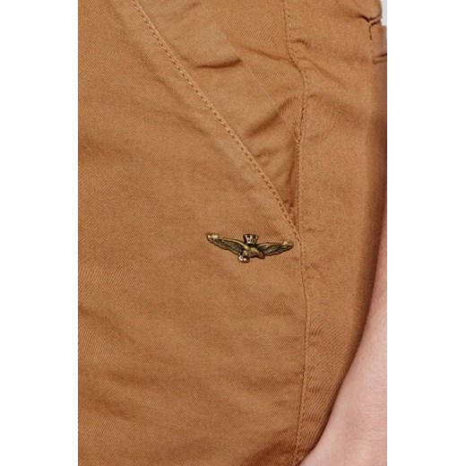 Szorty Aeronautica Militare z bawełny 