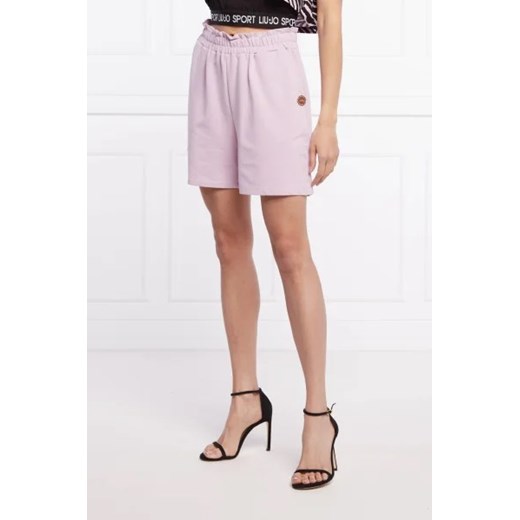 Liu Jo Rose Szorty | Regular Fit | high rise ze sklepu Gomez Fashion Store w kategorii Szorty - zdjęcie 172986369