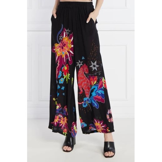 Desigual Spodnie JUNJLY | Loose fit ze sklepu Gomez Fashion Store w kategorii Spodnie damskie - zdjęcie 172986915