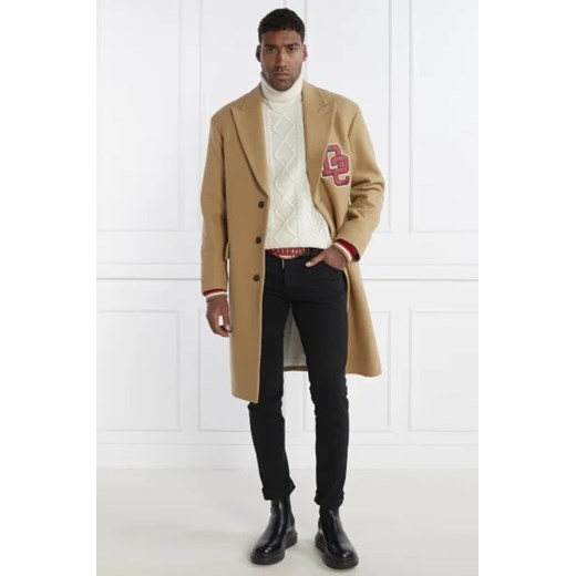 Dsquared2 Wełniany płaszcz Dsquared2 50 promocja Gomez Fashion Store