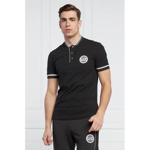 EA7 Polo | Regular Fit ze sklepu Gomez Fashion Store w kategorii T-shirty męskie - zdjęcie 172987276