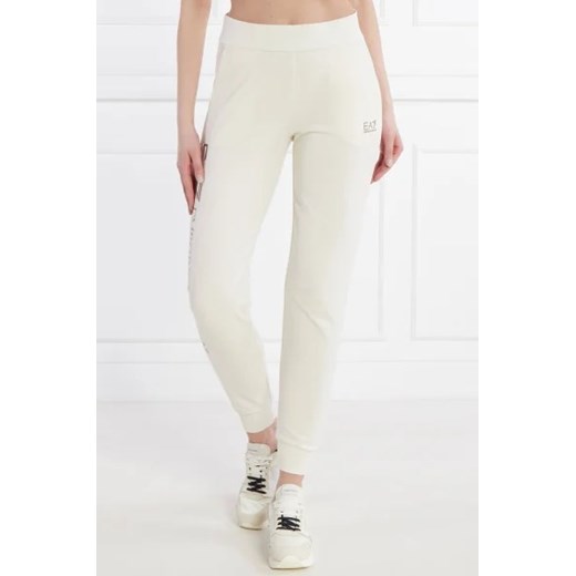 EA7 Spodnie dresowe | Regular Fit ze sklepu Gomez Fashion Store w kategorii Spodnie damskie - zdjęcie 172987485