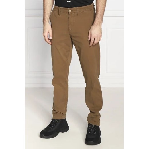 BOSS ORANGE Spodnie chino Schino Taber | Tapered fit ze sklepu Gomez Fashion Store w kategorii Spodnie męskie - zdjęcie 172988448