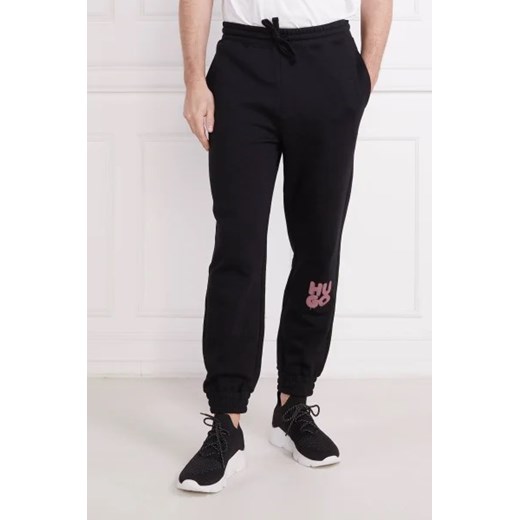 HUGO Spodnie dresowe Dajama | Regular Fit ze sklepu Gomez Fashion Store w kategorii Spodnie męskie - zdjęcie 172989018