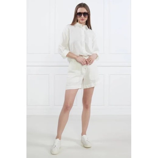 Tommy Hilfiger Lniane szorty | Regular Fit Tommy Hilfiger 42 promocyjna cena Gomez Fashion Store