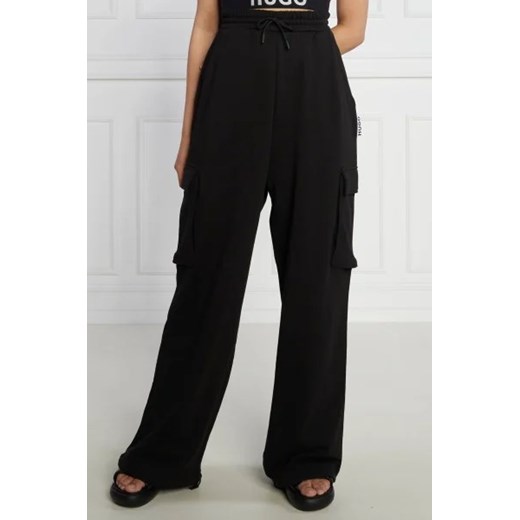 HUGO Spodnie dresowe Naleva | Relaxed fit ze sklepu Gomez Fashion Store w kategorii Spodnie damskie - zdjęcie 172989856